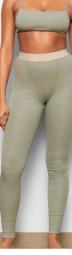 Skims logo pointelle leggings